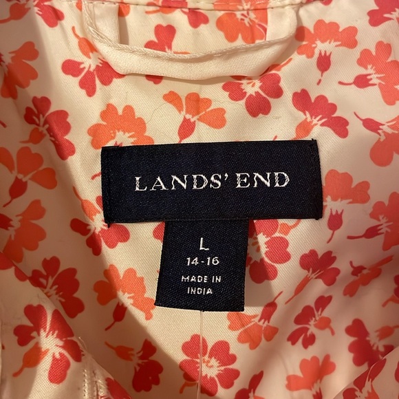 BNWT Lands End “sun shower” coat. Size Large. - Picture 4 of 10